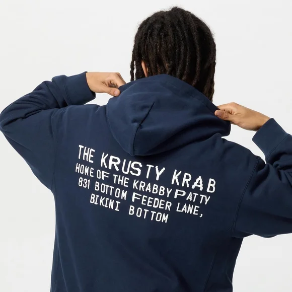 SpongeBob Cactus Plant Flea Market Sweatshirt - Picture 2 of 3